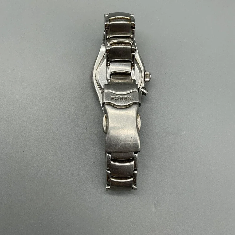 Fossil Kaleido Womens Watch 28mm Oklahoma University Stainless New Battery 6.5